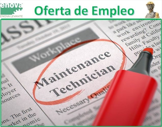 oferta de empleo mantenimiento